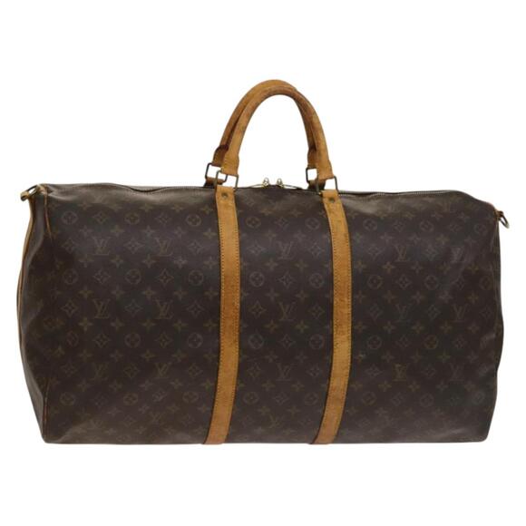 LOUIS VUITTON Monogram Keepall Bandouliere 60 Boston Bag M41412 - Picture 1 of 16